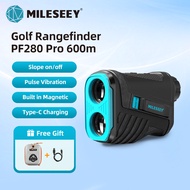 Mileseey Golf Rangefinder With Slope On/off PF280 PRO Golf Range Finder Flag-Lock With Vibration Typ