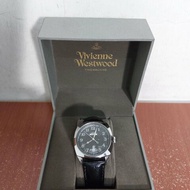 瑞士製 Vivienne Westwood Time Machine 土星 logo 格紋 腕錶 手錶