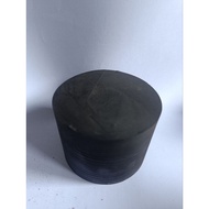 Roll-shaped rubber diameter 7x5 cm without holes