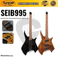 SQOE SEIB995 Roasted Maple Neck, Headless Humbucker Electric Guitar ( SEIB-995 / SE-IB995 / SEIB )