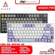 Keyboard - MECHANICAL KEYBOARD - AJAZZ AK820 GTS PRO - 75% - OLED - GASKET - RGB