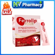Ferrolip FORTE Iron with Multivitamin Lemon Taste Improve Anaemia Supplement