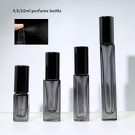 4ml 6ml 9ml 10ml Perfume Spray Bottle Empty Dark Gray Glass Travel Bottle Sample Vials Refillable 1P