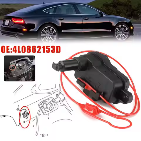 For Audi A1 A3 A6 A7 Fuel Cap Flap Door Release Lock Actuator Motor Replacement Part 4L0862153D Auto