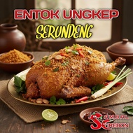 ENTOK UNGKEP SERUNDENG frozen BONUS SAMBAL  berbumbu rempah tradisional diungkep hingga meresap lalu