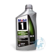 《油工坊》MOBIL 1 ESP 0W30 全合成 節能 柴油 機油 C3 最新認證 一箱六入