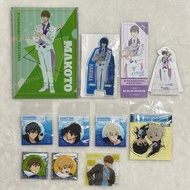 Free!男子游泳部 七瀨遙 Haru Haruka 橘真琴 Makoto 葉月渚 Nagisa 桐嶋郁彌 Ikuya 桐嶋夏也 Kirishima 艾伯特 アルベルト 立牌 手機立牌 紙立牌 襟章 