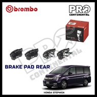 BREMBO HONDA STEPWGN STEPWAGON SPADA RP3 2015-2022 REAR BRAKE PAD