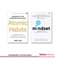 Bukupreneur - Atomic Habits + Mindset Book Package