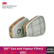 3M™ Gas and Vapour Filters 6051 (1 Packet)