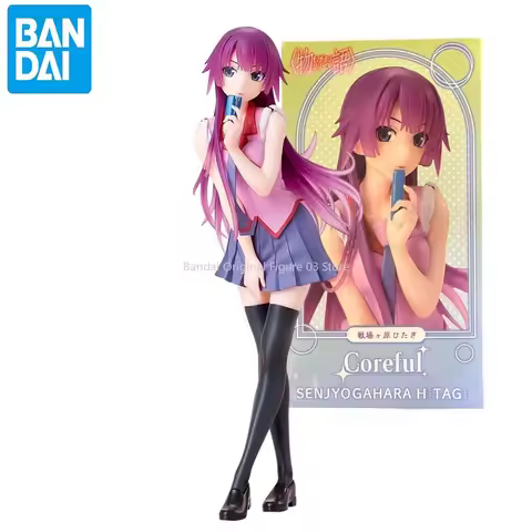 Original Genuine TAITO Zoku Owarimonogatari 18cm Senjougahara Hitagi PVC Action Figures Collection M