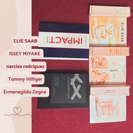 ELIE SAAB /ISSEY MIYAKE/narciso rodriguez /Tommy Hilfiger /Ermenegildo Zegna  香水 sample