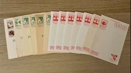 中華民國郵政明信片 民國75年 76年 78年 80年 82年 87年 共11張 不拆賣