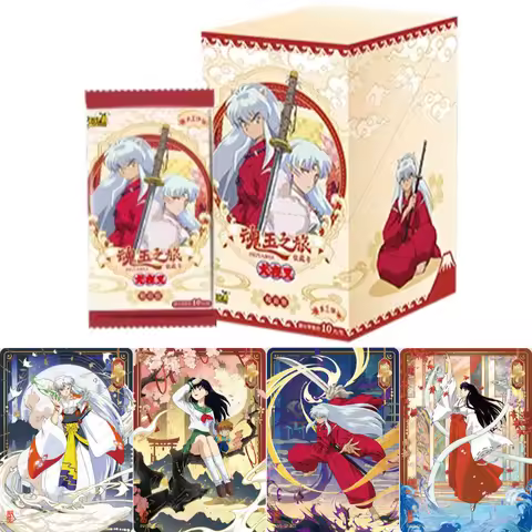 KAYOU Genuine Inuyasha Cards Soul Jade Journey Chapter Heyun Bao Higurashi Kagome Sesshoumaru Card A