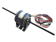 มอเตอร์พัดลม คอยล์เย็น UNICO (แฟนคอยล์) 2 แกน ขนาด 1/6HP รุ่น S224216B-7 (0.89A/220V) Cap 4uF