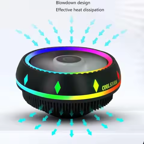 Efficient CPU Fan CPU Cooler Air Cooler for LGA1150,1151,1155, AM4,AM3+,AM3,AM2+,AM2,FM1,FM2,2000prm
