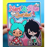 Glossy Lamination Toca Life World Paper Doll House Natri & Rita book toca boca paper book paper doll