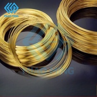 0.3mm~5mm 1 Meter Soft Brass Wire H62 Brass Bar Wire Diameter MIAO MING Environmental Protection Bra