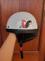 Helm retro Chips Classic-Helm Chips pria/wanita retro dewasa klasik Bogo retro chips Honda c70 murah
