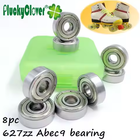 7mm Skate Bearing 627zz Quad skates Bearings 627 Artistic skates wheel inline Roller hockey derby ro