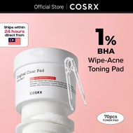 COSRX Original Clear Pad Toner Pad | Perfect for Acne-Prone Skin | Controls Oil, Unclogs Pores & Gen