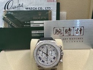 Rolex 116589RBR Daytona 白金原裝星面鑽石外圈 888行貨￼