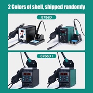. Yihua 8786D-I Soldering Iron Hot Air Station Bga Rework Station