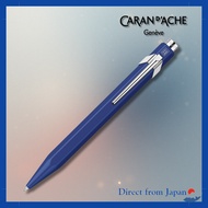 CARAN D'ACHE 849 Matte Blue Ballpoint Pen - Genuine Import