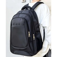 Oakley Backpack Travel Bag Laptop Work School Office Beg Galas Belakang Outdoor Sport Bag Simple Pla