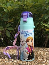 迪士尼魔雪奇緣 frozen 不鏽鋼內膽 保溫水壺 elsa anna