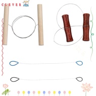 CLEVER Mud Cutting Line, Wire Clay Cutter Handmade Ceramic Steel Wire Drawing, Solid and Durable Pot