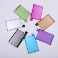 Creative A5 Water Cup Paper Cup Male and Female Students Portable Sports Kettle Plastic Flat Portabl