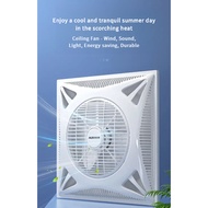 High aesthetic value integrated ceiling gypsum board remote control exhaust fan electric fan ceiling type rotary blade f