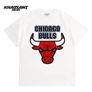 Khaiosant Tshirt Chicago Bulls Logo | Nba Chicago Bulls T-shirt | American Basketball Chicago Bulls 