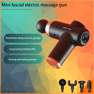 Mini Massage Gun 1200-2000mAh Quiet Brushless Motor  Charge Muscle Pain Relief