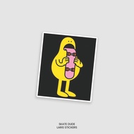 Dude Skate Sticker
