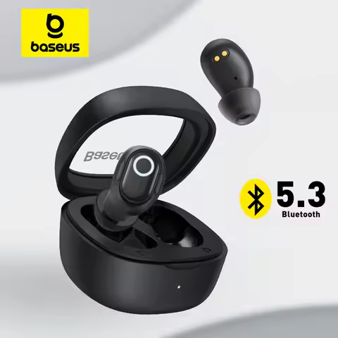 Baseus WM02 Wireless Earphones TWS Bluetooth 5.3 Headphones, Mini and compact Comfortable wear, 25 h