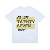 CLUB27 Men's Distro Batch White T-Shirt