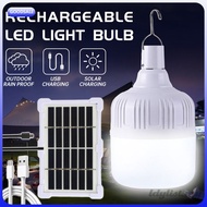 ღ 【1-3 Days Delivery】SOLAR LED  Portable Solar Energy Panel 12W Lighting System Camping Bulbs Lamp 3