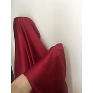 Kain Satin Velvet Premium Warna Merah Maroon Bahan Seragaman Bahan Furing Bisa Untuk Background Back