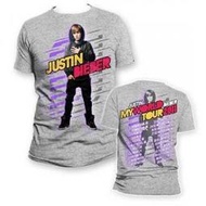 小賈斯汀Justin Bieber 2011歐洲演唱會官方紀念T-Shirt