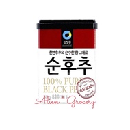 Black Pepper Lada Hitam Bubuk Chung Jung One Won Daesang Korea 50gr