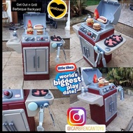 Little Tikes Barbeque Red Mainan Dapur dapuran Kitchen Preloved Second