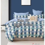 in stock 225-234 Kain Cadar Cotton Bidang 92  100% Cotton/Open Meter