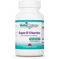 Nutricology Super Vitamin B Complex - Vitamin B for Men & Women, Vitamin B Supplement, Vitamin B12, 