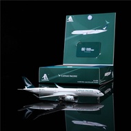 AeroPolaris 1: 400 Cathay Pacific Airlines A350-900 B-LQG B-LQB Alloy Model