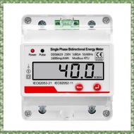 (ORDZ) AC 230V 4P Single Phase with RS485 Modbus RTU Communication Power Consumption Bidirectional E