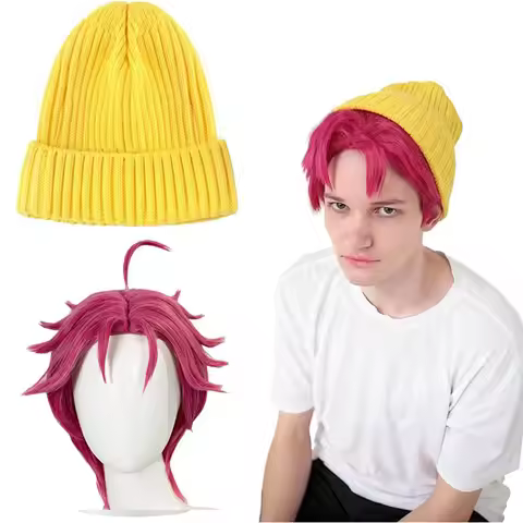 Anime Kpop Saja Boys Jinu Baby Abby Mystery Romance Cosplay Wig With The Yellow Hat Abby Cosplay Cos