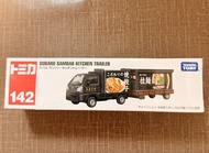 TOMY 142 拉麵 貨櫃車 Subaru Sambar Kitchen 模型車 車仔