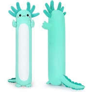 Axolotl Plush Toys-35.4'' Green Axolotl Plush Stuffed Animal, Large Plushies Pillow, Cute Soft Plsuh
